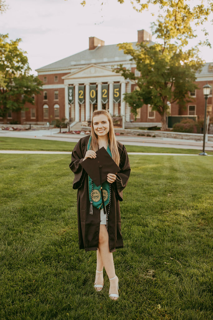 Burlington Vermont senior photographer at UVM