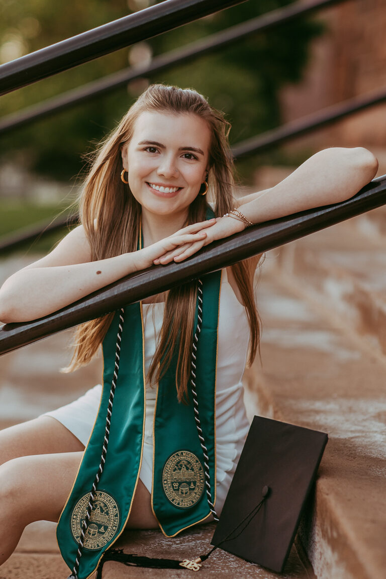 Burlington Vermont senior photographer at UVM